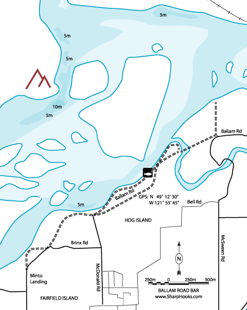 Map of Fraser - Ballam Road Bar