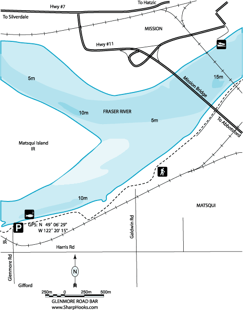 Map of Fraser - Glenmore Road Bar