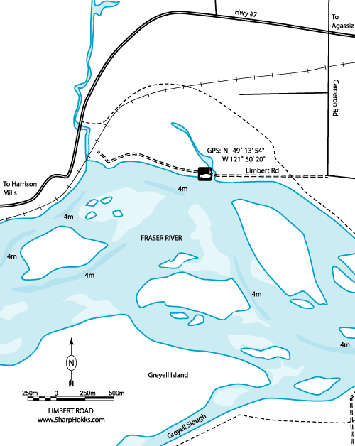 Map of Fraser - Limbert Road