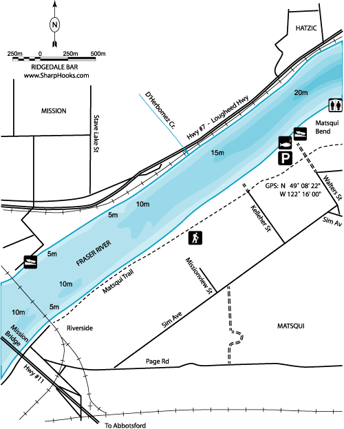 Map of Fraser - Ridgedale Bar