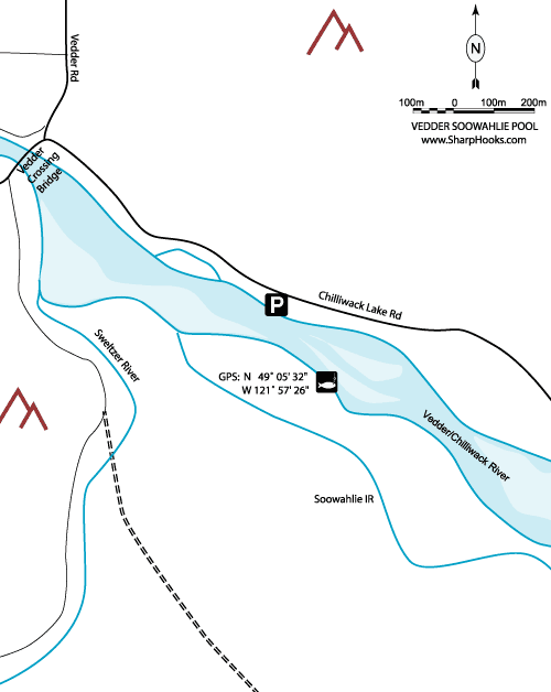 Map of Vedder - Soowahlie Pool