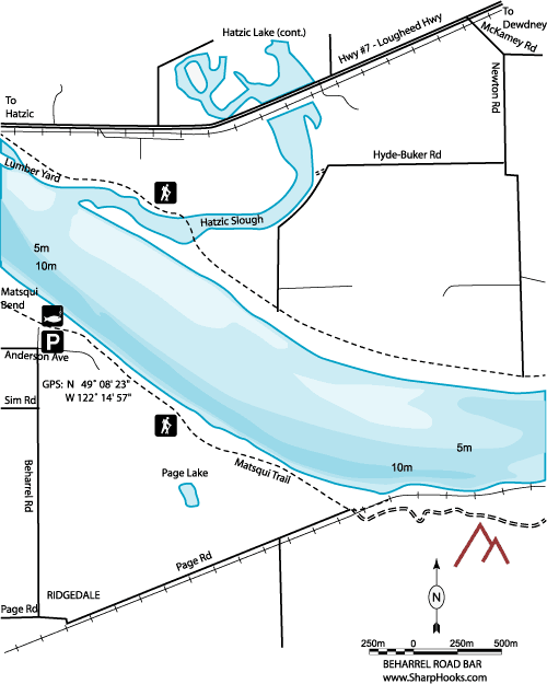 Map of Fraser - Beharrel Road Bar