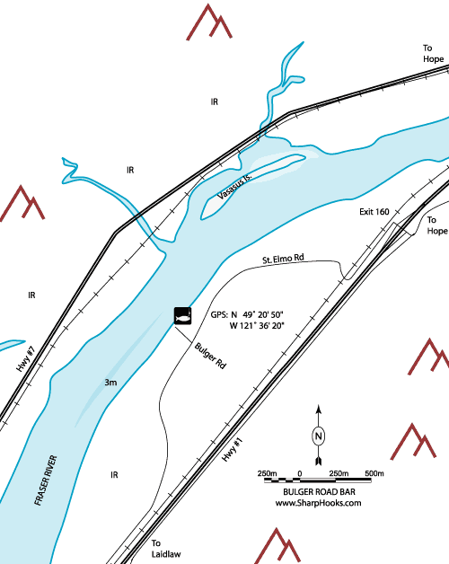 Map of Fraser - Bulger Road Bar