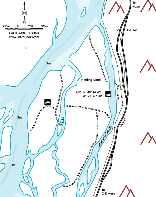 Map of Fraser - Cattermole Slough