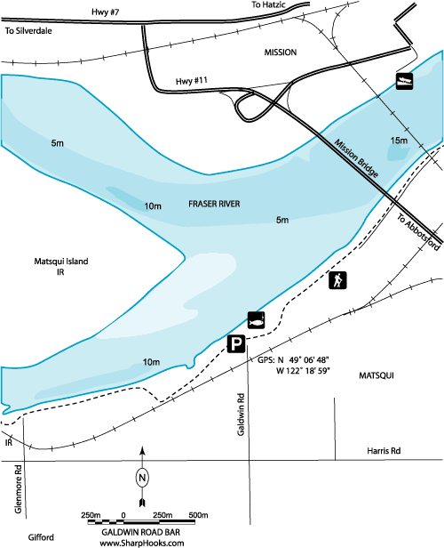 Map of Fraser - Galdwin Road Bar
