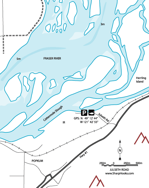 Map of Fraser - Julseth Road Bar