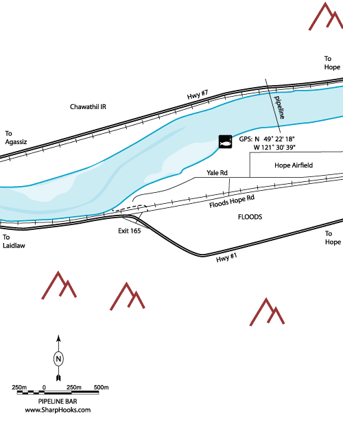 Map of Fraser - Pipeline Bar