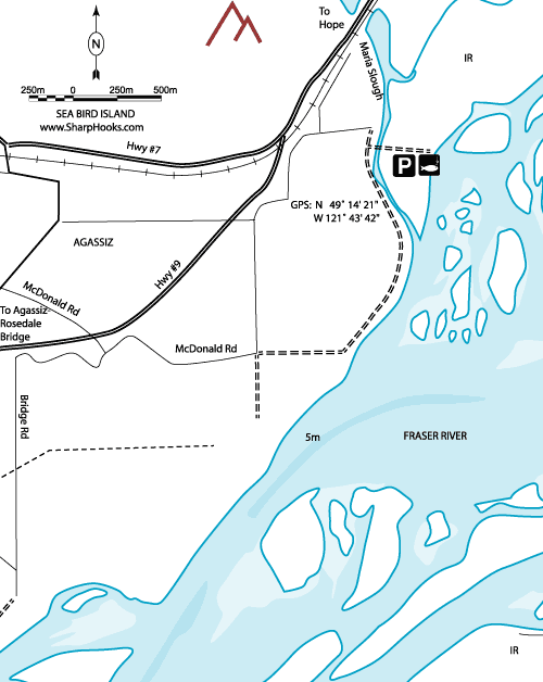 Map of Fraser - Sea Bird Island