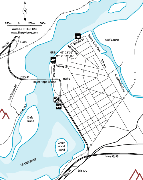 Map of Fraser - Wardle Street Bar