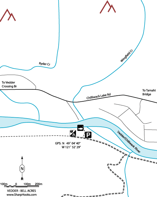 Map of Vedder - Bell Acres
