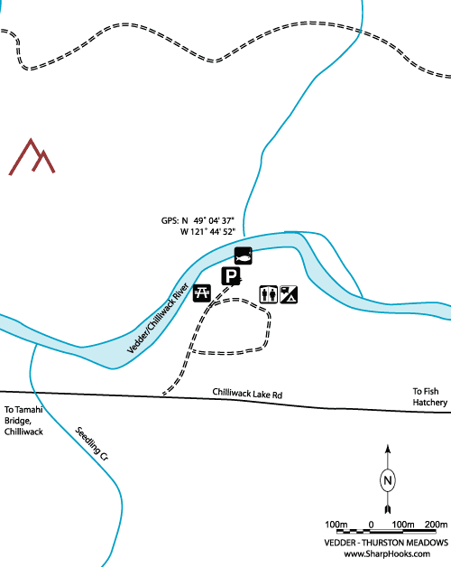 Map of Vedder - Thurston Meadows